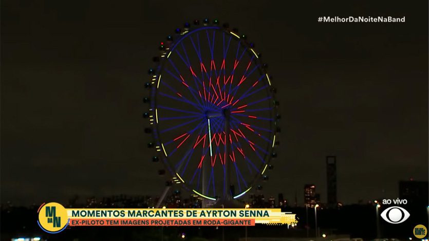 Programa Melhor da Noite: Roda Rico faz homenagem especial a Ayrton Senna