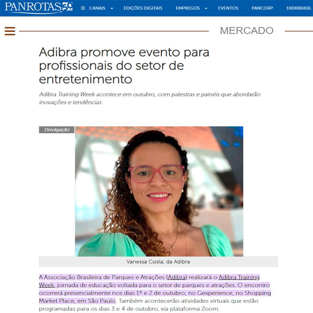 Panrotas: Adibra promove evento para profissionais do setor de entretenimento