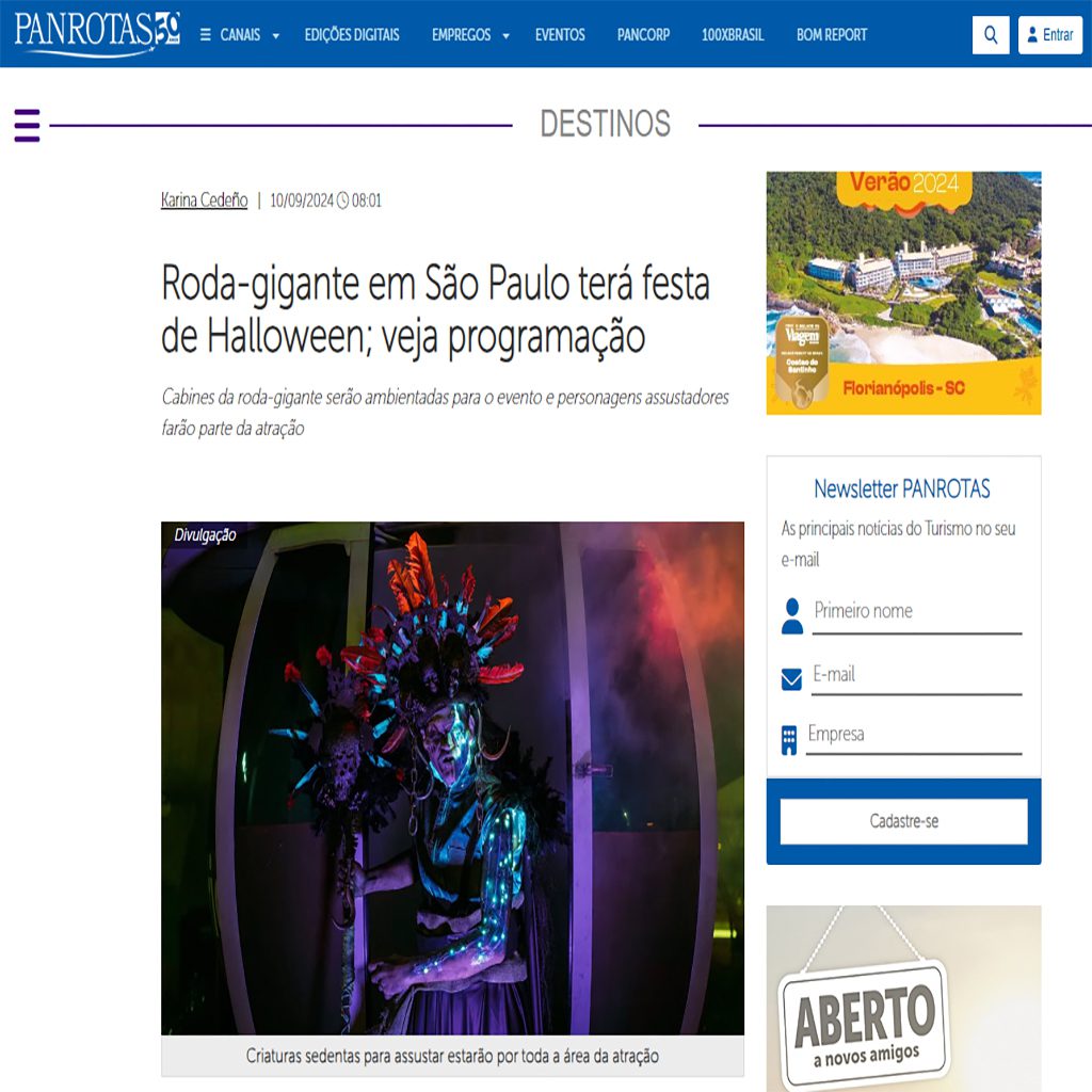 Panrotas: Roda Rico prepara Halloween com Noites do Espanto assustadoramente divertidas