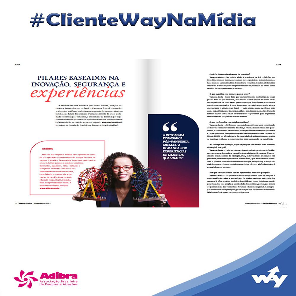 Adibra é destaque em revista especializada em Turismo no Brasil