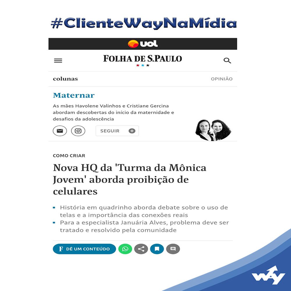 Nova HQ da ‘Turma da Mônica Jovem’ aborda proibição de celulares