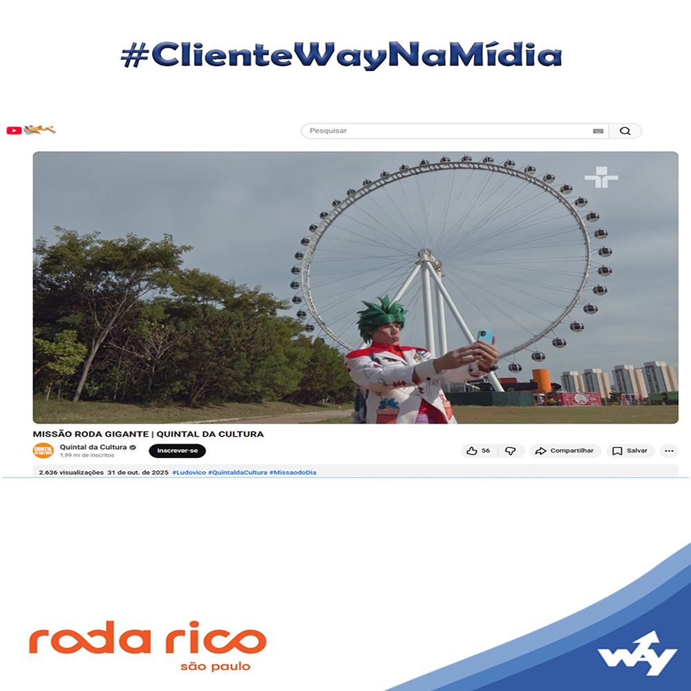 Roda Rico e Quintal da Cultura em uma aventura nas alturas