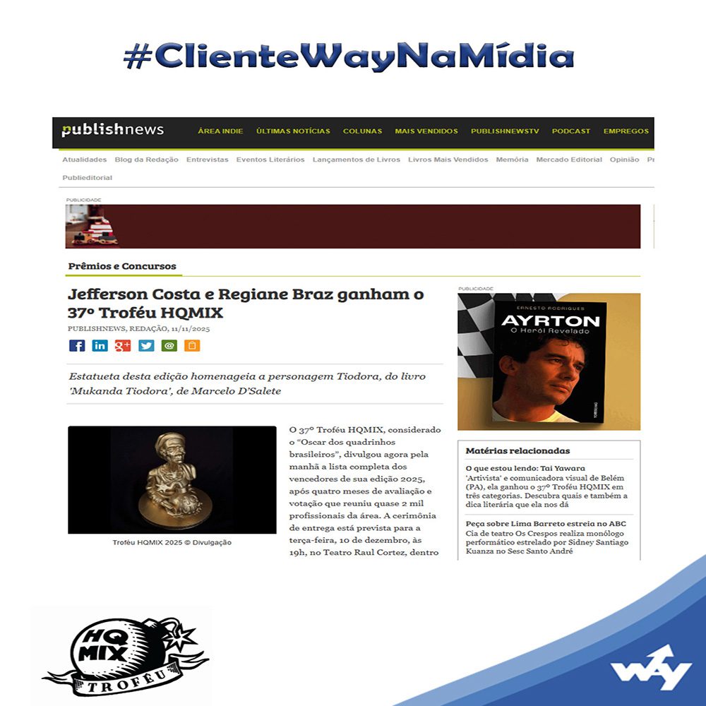 Vencedores da 37ª edição do Troféu HQMIX são divulgados