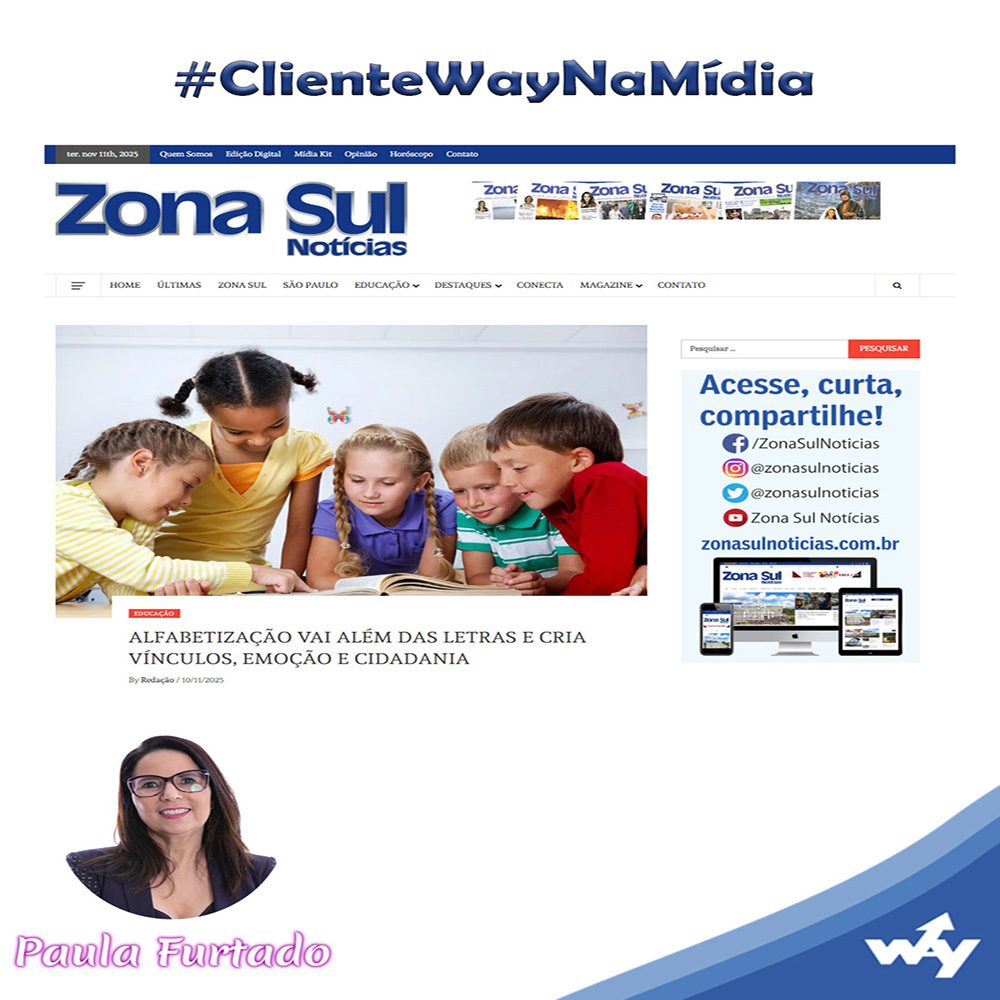 Alfabetização vai além das letras e cria vínculos, emoção e cidadania