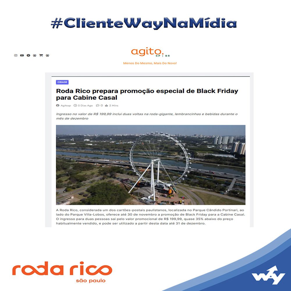 Roda Rico prepara promoção especial de Black Friday para Cabine Casal