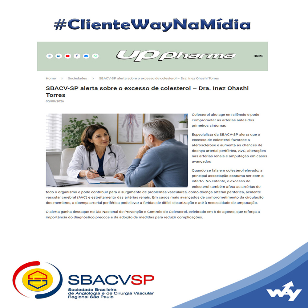 SBACV-SP alerta sobre o excesso de colesterol – Dra. Inez Ohashi Torres
